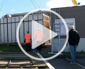 Projet de réemploi de bâtiments modulaires - Chantier de l'Adamad à la Roche sur Yon