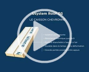 Les solutions Unilin pour la toiture en pente : panneaux de toiture Usystem Roof