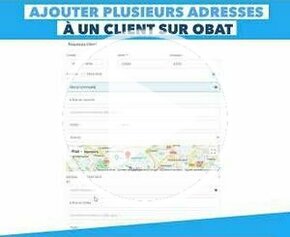 Comment ajouter plusieurs adresses à un client sur Obat