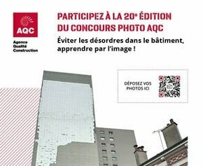 20e édition du Concours Photo AQC : l'image au service de la qualité dans...