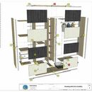 Outil de conception, chiffrage et fabrication de l'agenceur dans le monde Sketchup