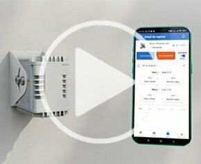 Installation Delta R : Capteur d'inclinaison bi-axe