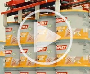 Comment Toupret fabrique des enduits en pâte ?