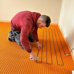 Sol/mur chauffants électrique