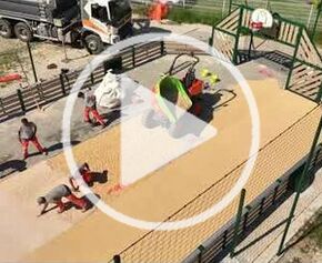 Revêtement perméable Qualirain® : De la fabrication à l'application