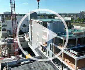 CLT Hexapli : une solution bois durable pour le siège de Séché Environnement