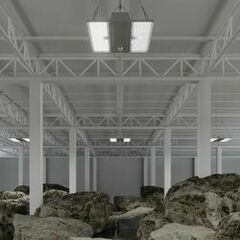 Armature pour l'éclairage optimisé des sites industriels et des plateformes...