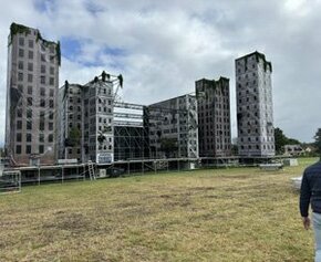 Layher déploie une solution d'échafaudage XXL pour l'Eskape Festival