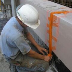 Coffrage perdu biodégradable économique à intégrer dans des éléments béton