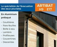 Araltec, expert en gestion des eaux pluviales et solutions aluminium innovantes, exposera ses nouveautés à Artibat