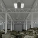 Armature pour l'éclairage optimisé des sites industriels et des plateformes logistiques de grande hauteur