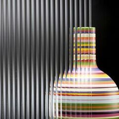 Le verre imprimé en relief