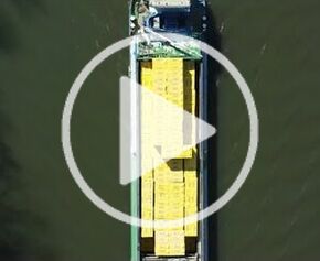 Béton cellulaire livré par péniche : Xella évite 400 camions et 500 t de CO₂