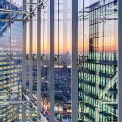 Attaches façade verre agrafé