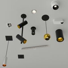 Gamme de luminaires LED modulables