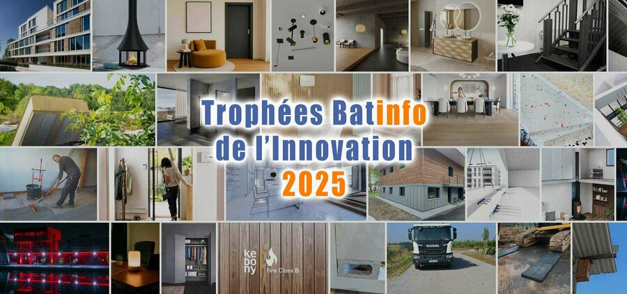 Trophées Batinfo de l'Innovation 2025 : découvrez les 100 nouveautés de l'année et votez pour les plus innovantes !