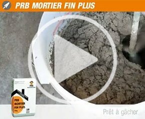 Découvrez le PRB Mortier Fin Plus : la solution polyvalente !