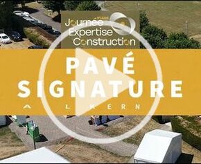 #JEC2025 - Show-room de l'Industrie du Béton : Pavés Signature, Alkern