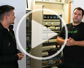 C'est ainsi que KNX devient un bâtiment Loxone