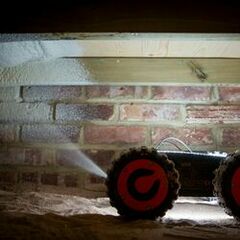 Isolation des vides sanitaires avec le robot Q-BOT et l'intelligence artificielle