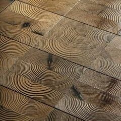 Le parquet en bois de bout : de l'usage urbain au design...