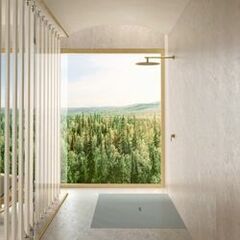 Receveur de douche pour les projets d'hôtellerie et d'architecture