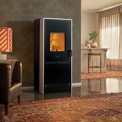 Poêle mixte bois et granulés