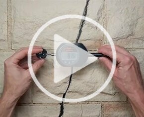 Jauge Saugnac E1 - Fissuromètre électronique