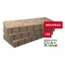 Rock wool insulation board for the insulation of timber frame constructions