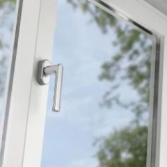 Self-locking window handles
