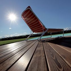Heat-treated PEFC ash terrace board