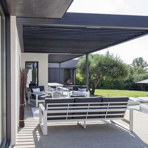 Bioclimatic aluminum pergola - Wallis & Outdoor® - System Profiles ...