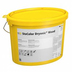 Facade paint with Dryonic® Technology for wood support