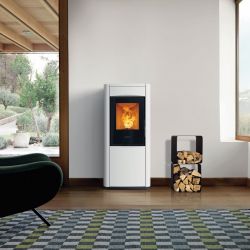 Combi stove with wood and / or pellets