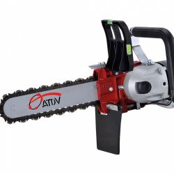 220V electric chainsaw for cutting heavily reinforced concrete, stones and masonry