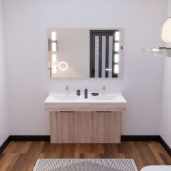 Bathroom furniture adapted for people with reduced mobility
