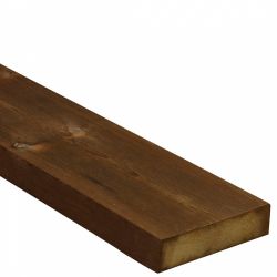 Wooden deck board