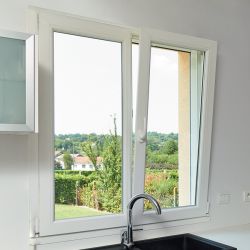 The colorful and uncompromising PVC window