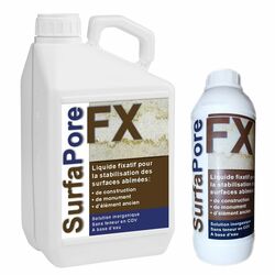 Consolidant fixateur pierre naturelle et artificielle, matériau ou surface effritée ou en décomposition