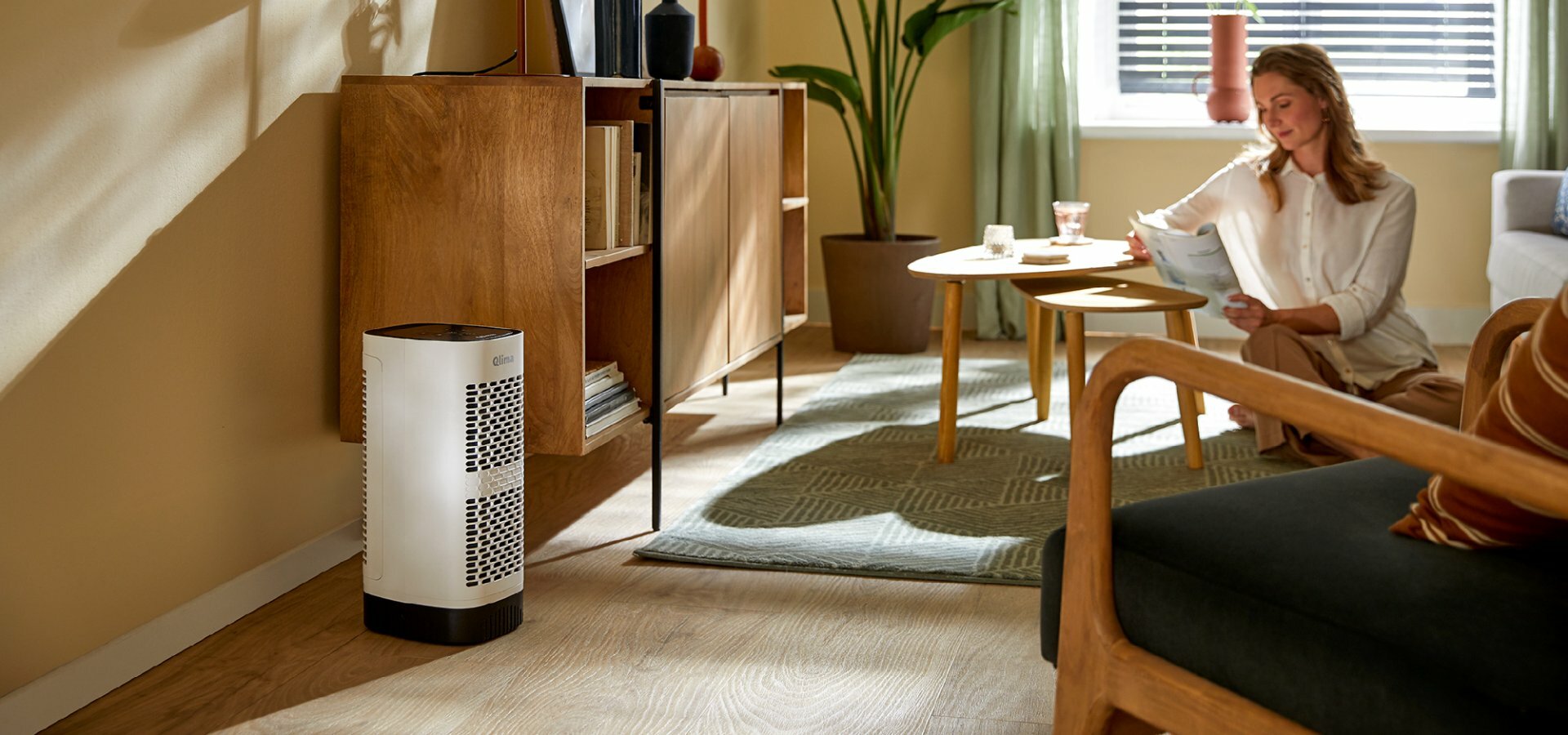 Purificateur d'air pour 103m³ - © Qlima Illustration