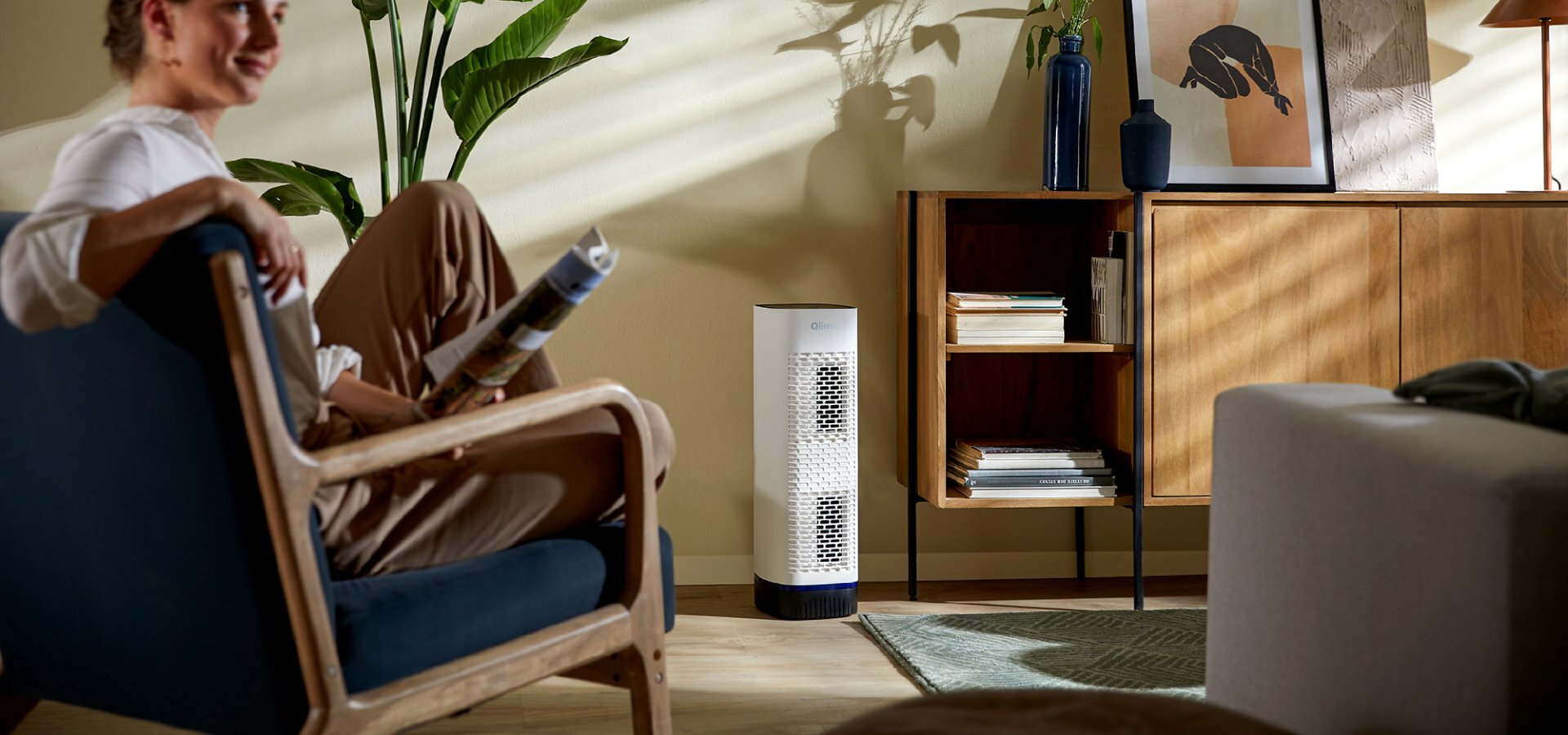 Purificateur d'air pour 225m³ - © Qlima Illustration