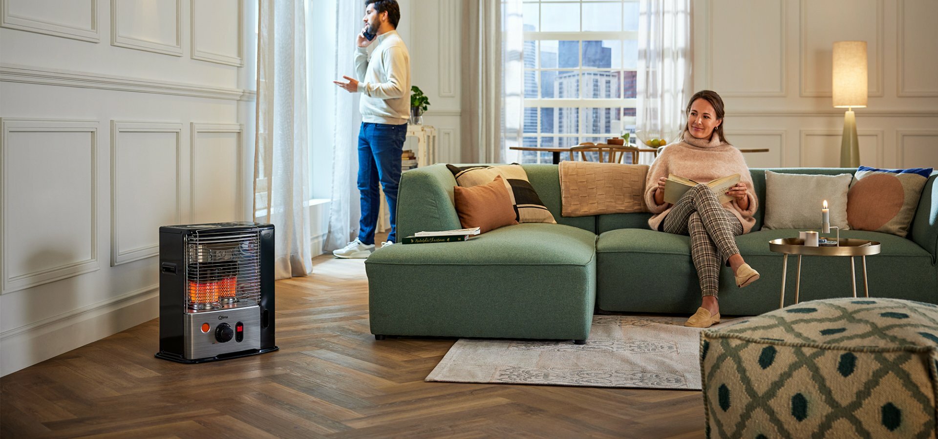 Poêle à pétrole 2,85kW - © Qlima Illustration