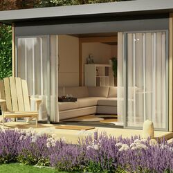 Habitable garden studio of less than 20m² ready-to-assemble, customizable