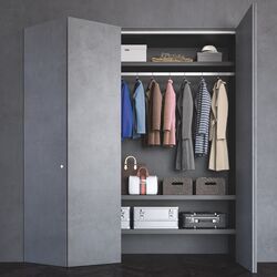 Bloc-porte de placard invisible