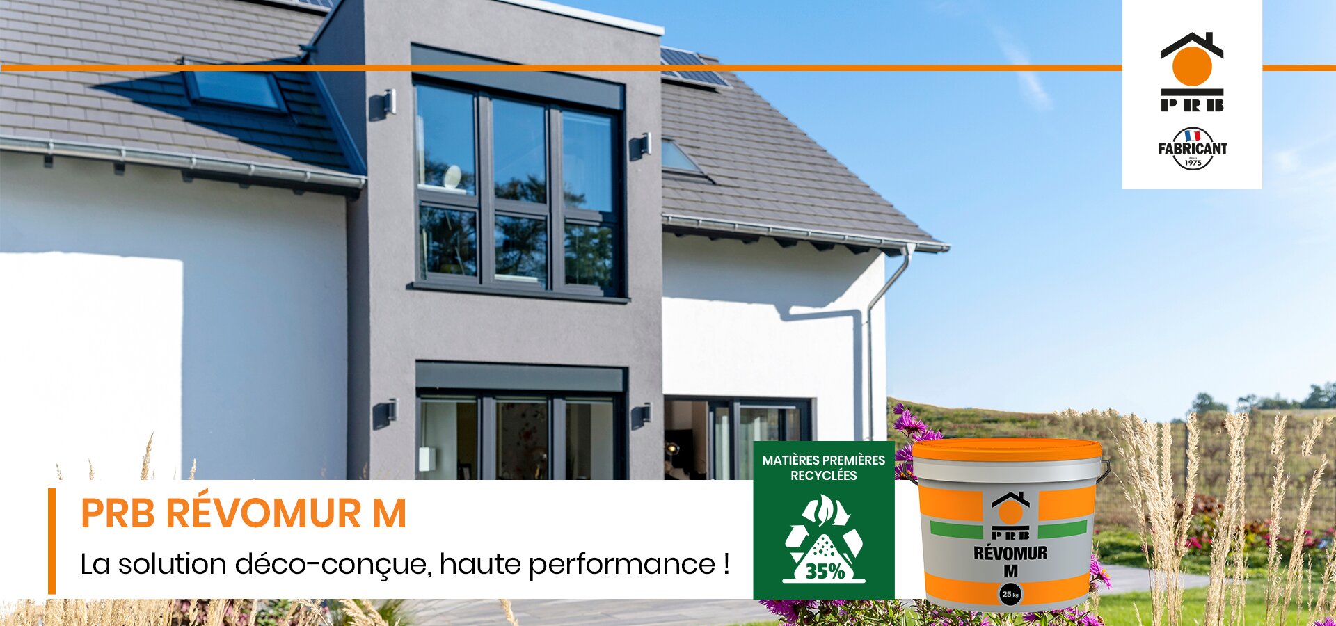 Enduit organique structuré éco-conçu - © PRB Illustration