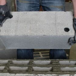 Bloc plancher 6 alvéoles