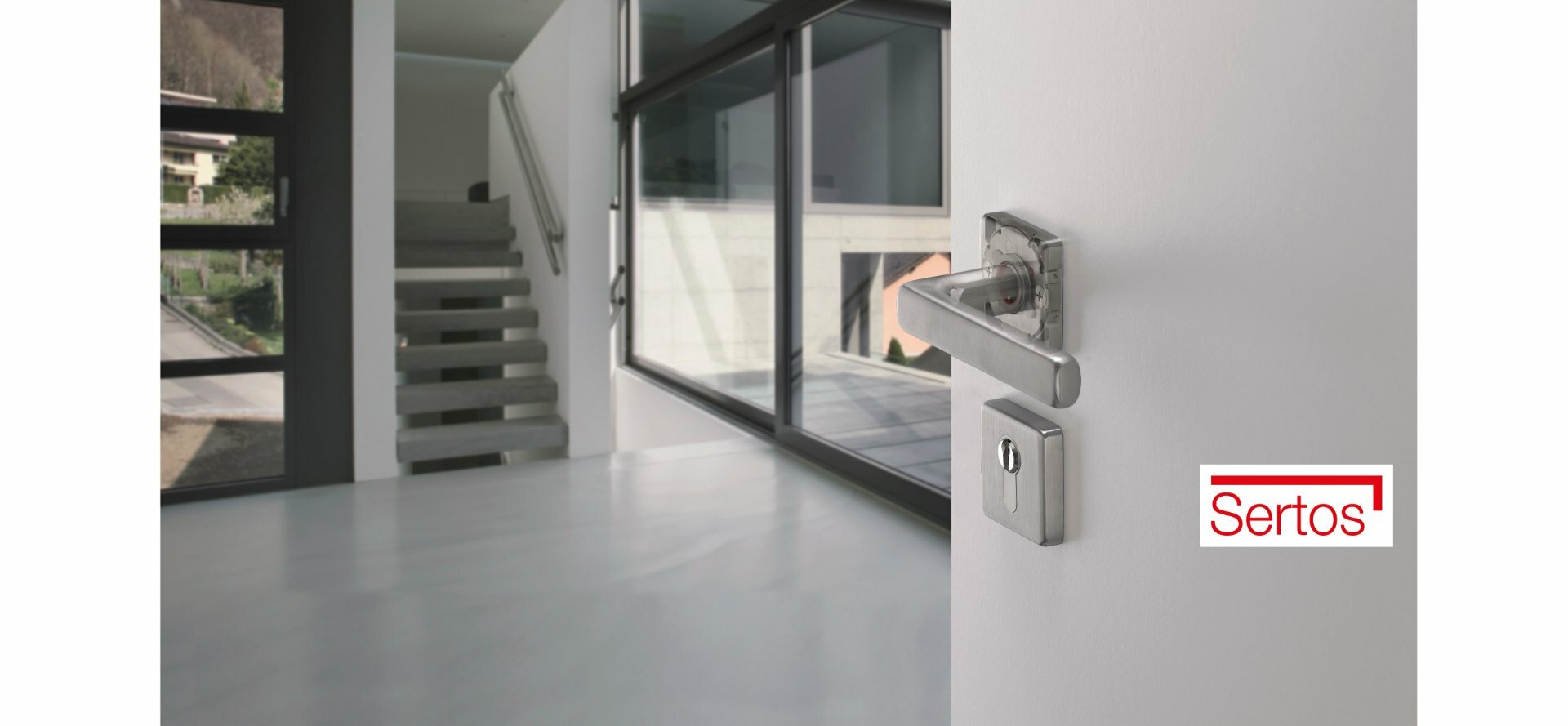 Poignée de porte à résistance extrême - © HOPPE Illustration