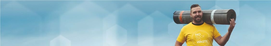 Sous-couche pare-vapeur pour toiture réalisée avec du bitume recyclé - © Derbigum Illustration